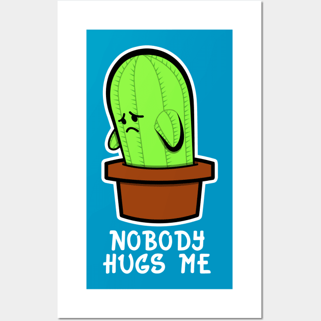 Lonely Cactus Wall Art by shotgun